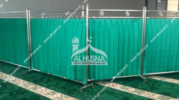 Jual Hijab Pembatas Masjid (1)