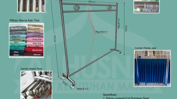 Jual Partisi Masjid Lippo