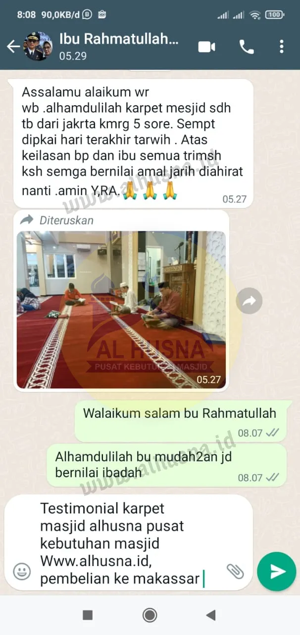 Testimonial-Karpet-Masjid-Turki-tebal-Alhusna-5