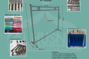Jual Pembatas Shaf Masjid Pancoran Mas